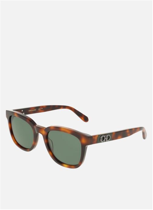 Salvatore Ferragamo Lunettes de soleil homme marron