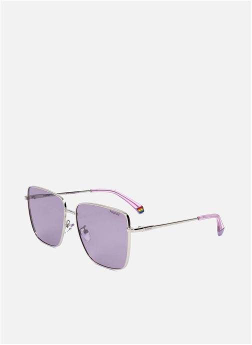Polaroid Lunettes de soleil femme argent