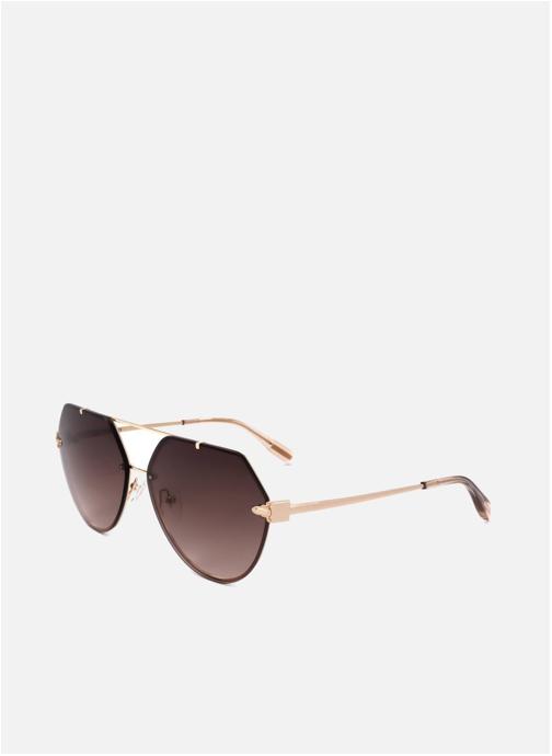 Trussardi Lunettes de soleil femme or et bronze