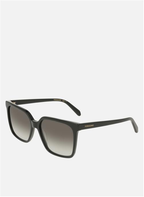 Salvatore Ferragamo Lunettes de soleil femme noir