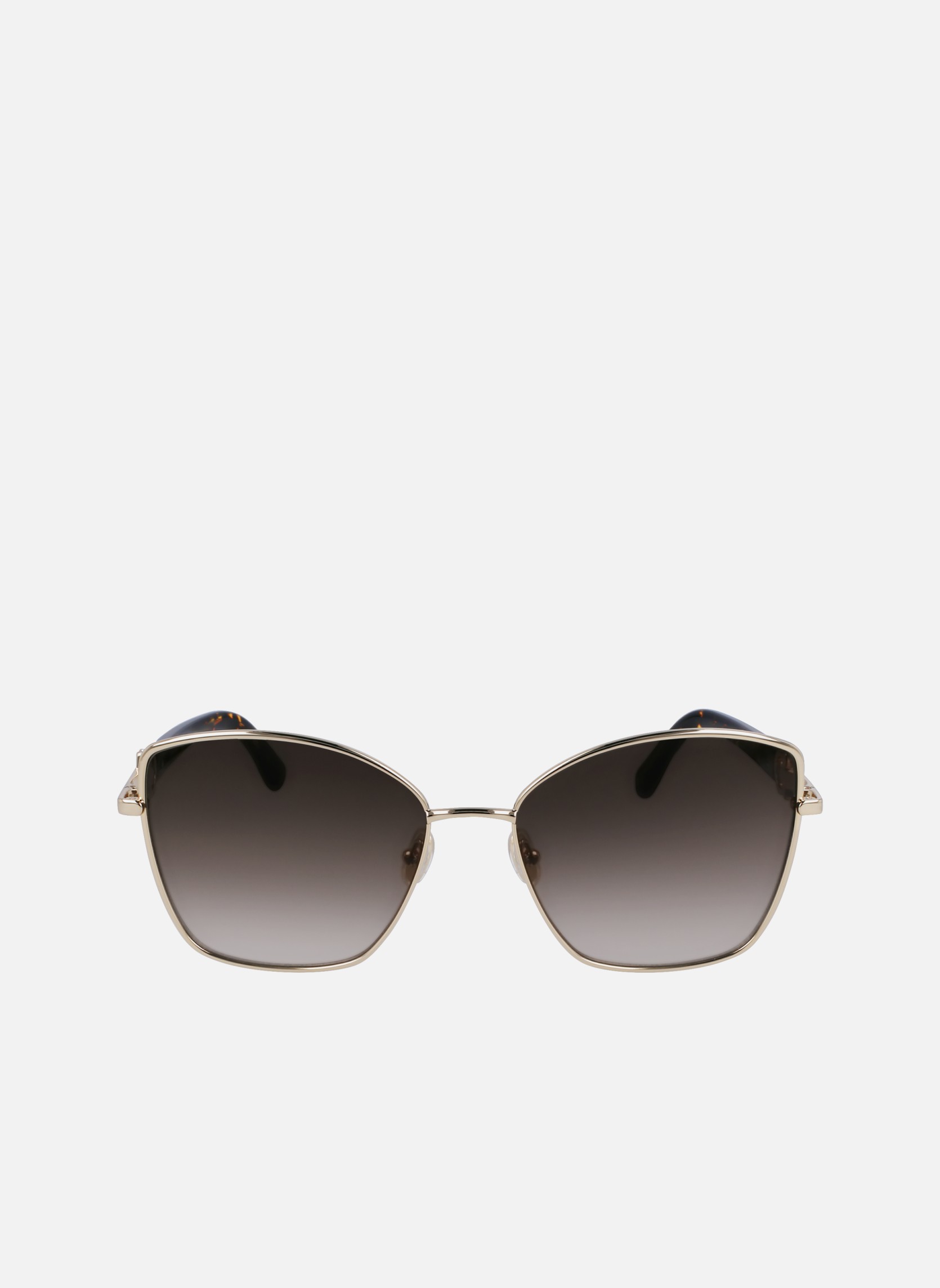 Lunettes de soleil femme or et bronze Salvatore Ferragamo Lunettes de soleil femme or et bronze Or