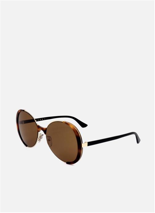 Marni Lunettes de soleil femme marron