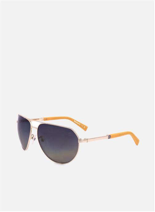 Timberland Lunettes de soleil homme or et bronze