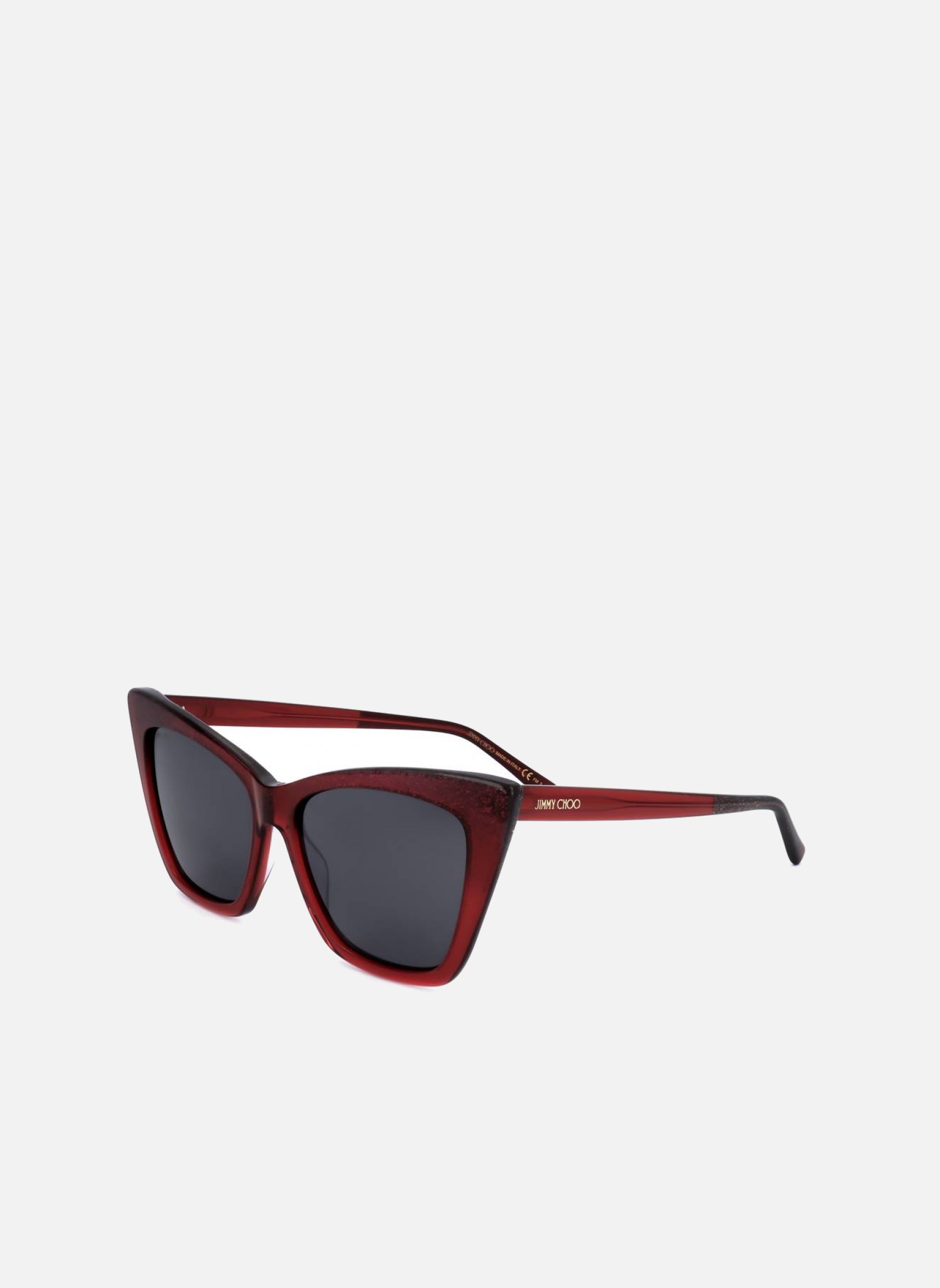 Lunettes de soleil femme rouge Jimmy Choo Lunettes de soleil femme rouge Rouge