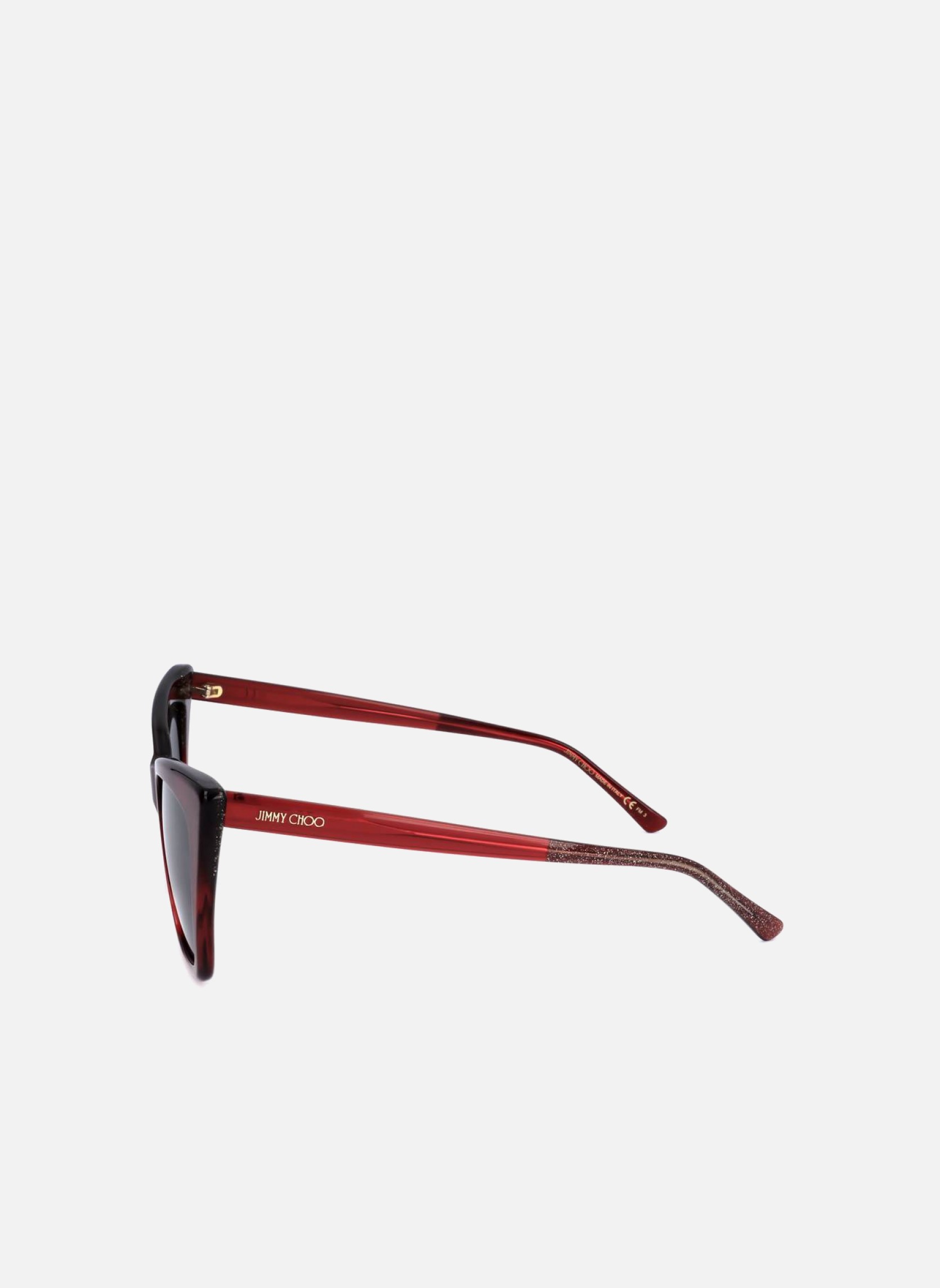 Lunettes de soleil femme rouge Jimmy Choo Lunettes de soleil femme rouge Rouge