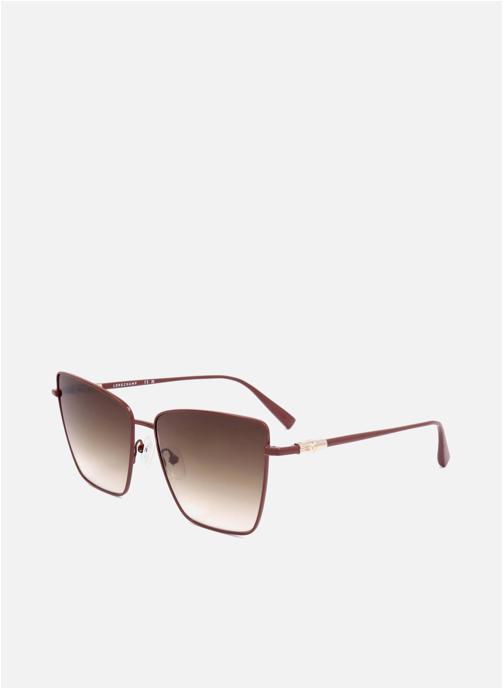 Longchamp Lunettes de soleil femme rouge