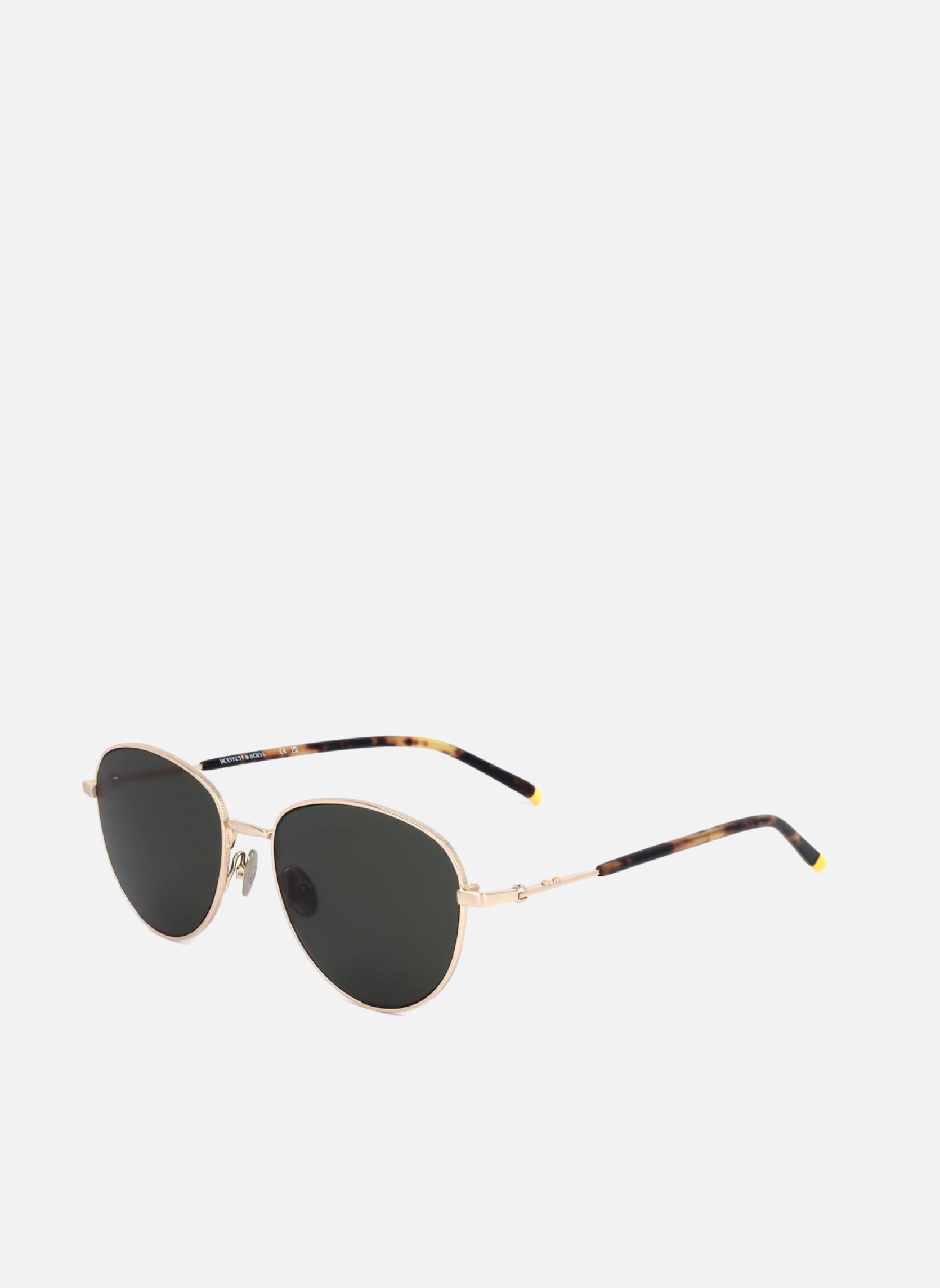 Lunettes de soleil homme or et bronze Scotch & Soda Lunettes de soleil homme or et bronze Or