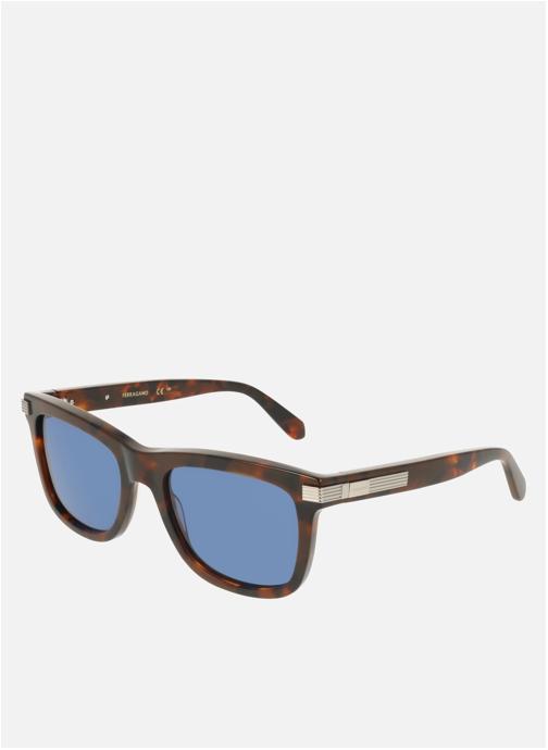 Salvatore Ferragamo Lunettes de soleil homme marron