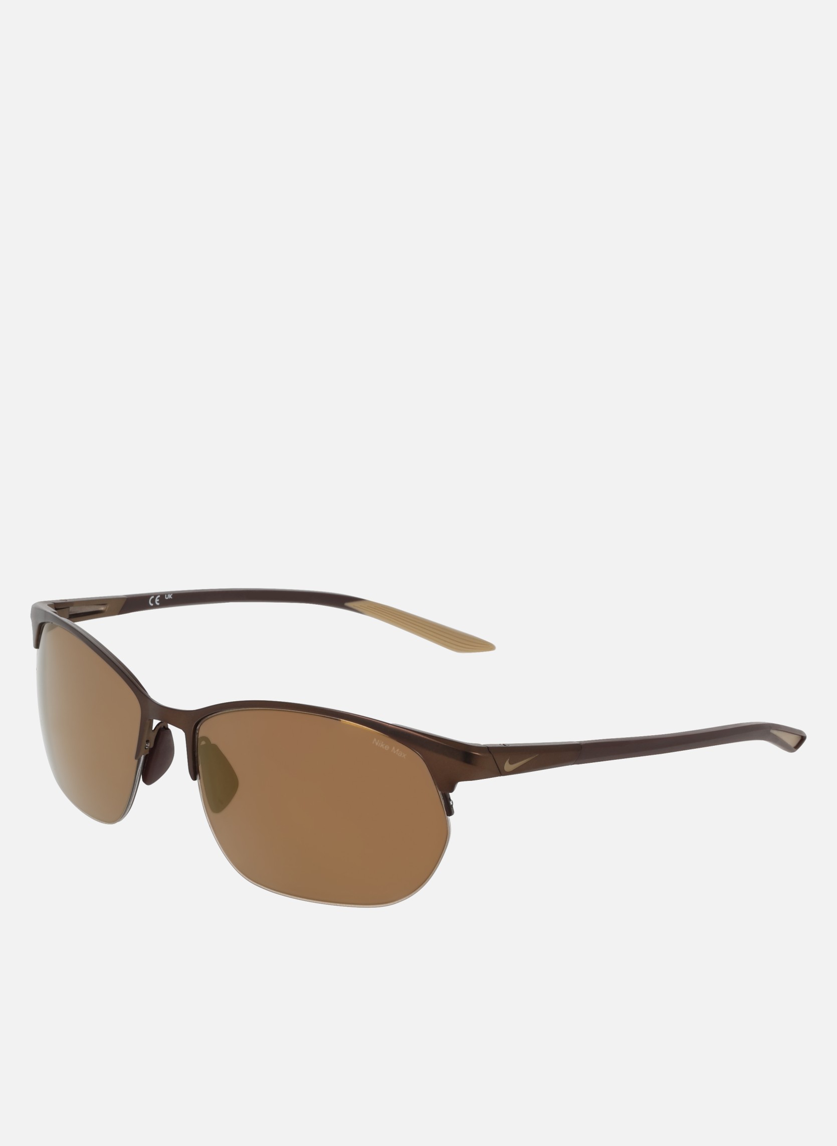 Lunettes de soleil homme marron Nike Lunettes de soleil homme marron Marron