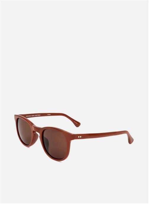 Linda Farrow Lunettes de soleil homme rouge