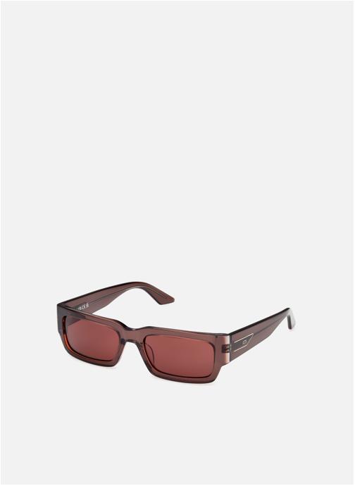 GCDS Lunettes de soleil homme marron