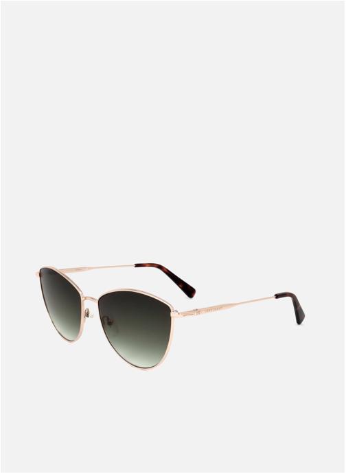 Longchamp Lunettes de soleil femme or et bronze