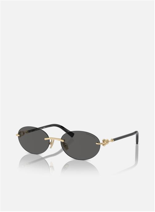 Tiffany Lunettes de soleil homme or et bronze