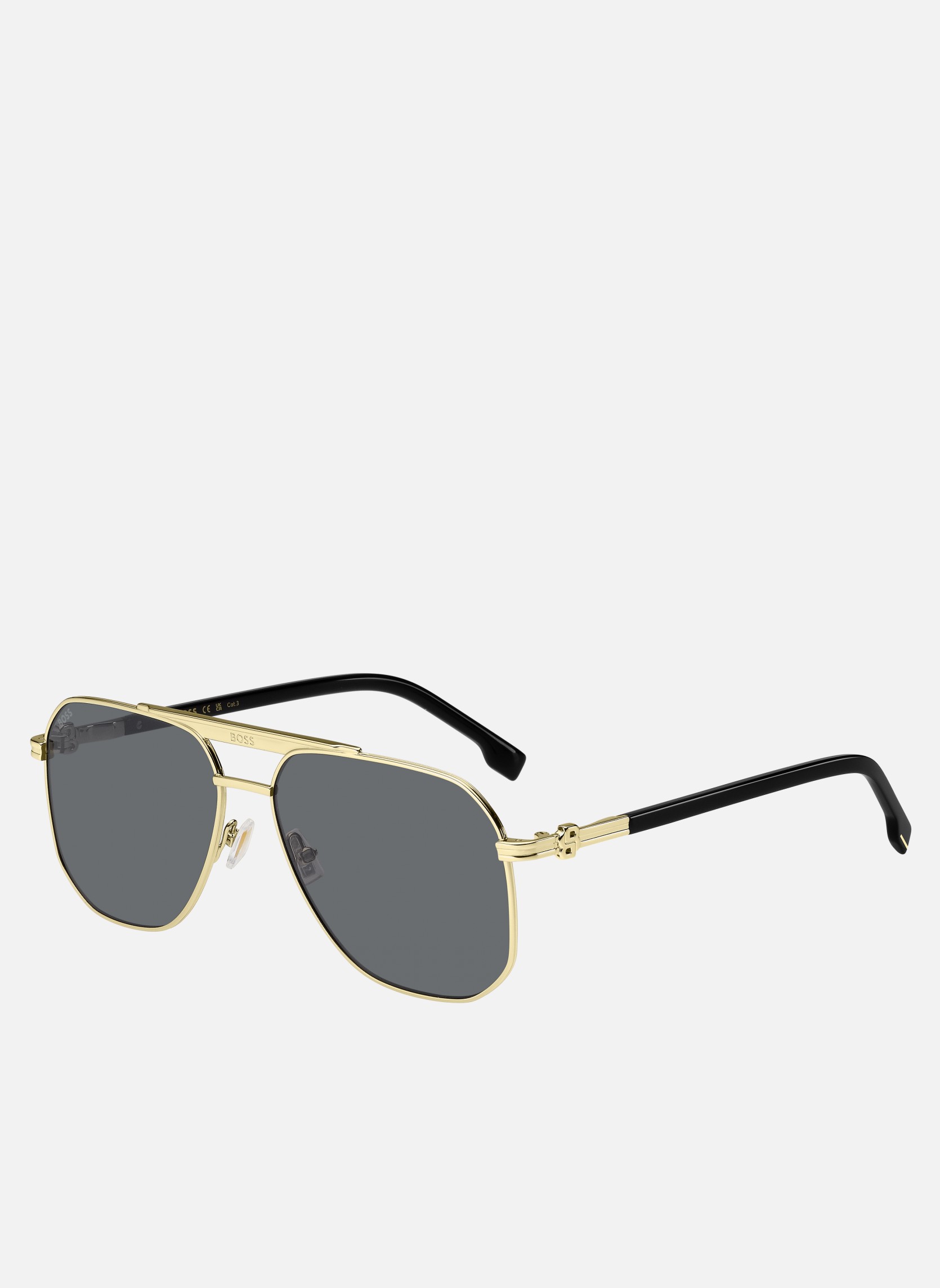 Lunettes de soleil homme noir Hugo Boss Lunettes de soleil homme noir Noir