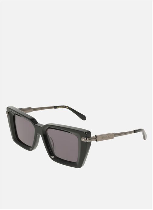 Salvatore Ferragamo Lunettes de soleil femme noir
