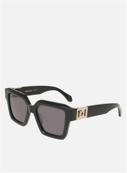 Salvatore Ferragamo Lunettes de soleil femme noir