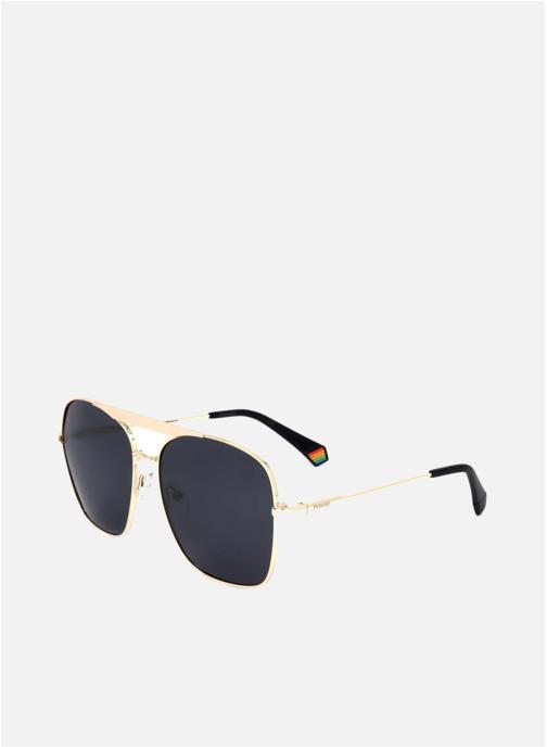 Polaroid Lunettes de soleil femme or et bronze