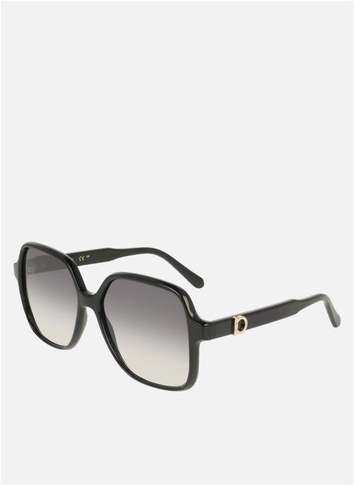 Salvatore Ferragamo Lunettes de soleil femme noir