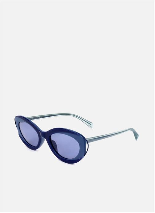 Police Lunettes de soleil femme bleu