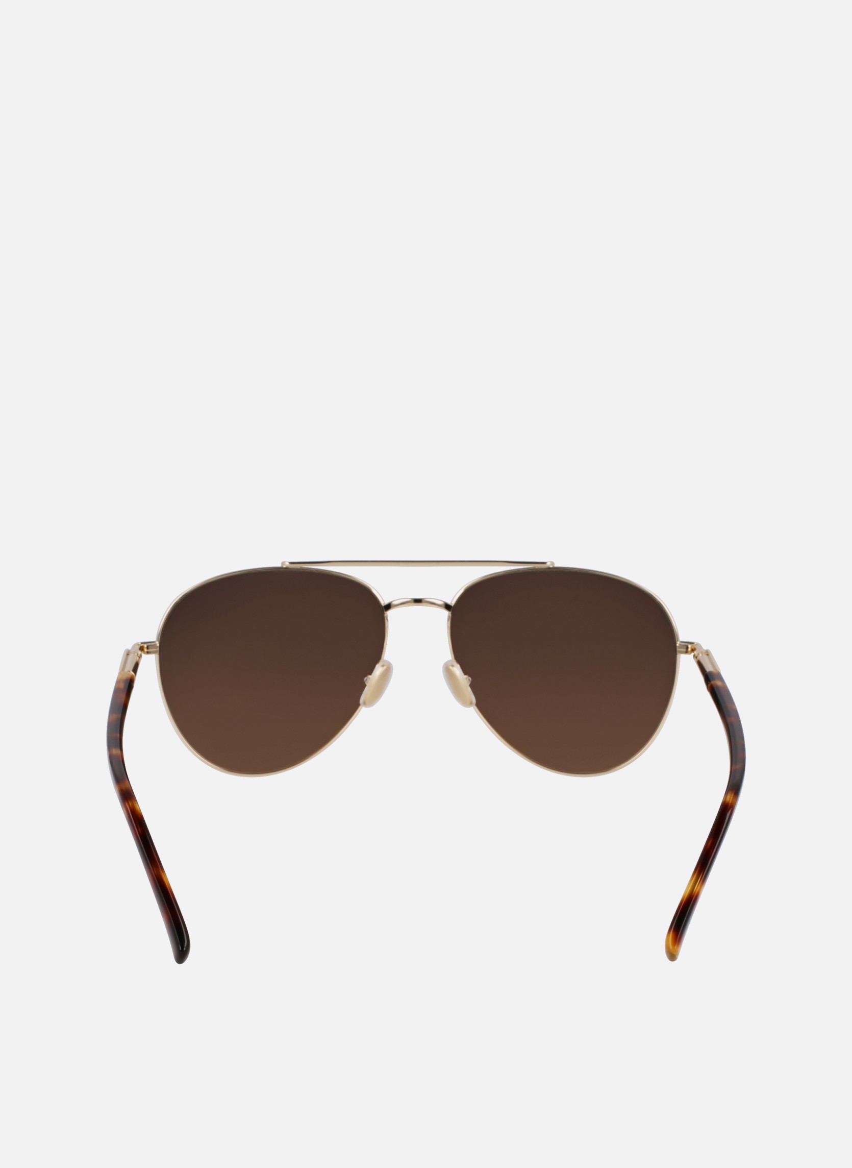 Lunettes de soleil homme or et bronze Salvatore Ferragamo Lunettes de soleil homme or et bronze Or