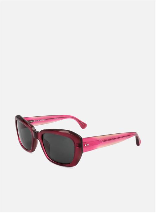 Linda Farrow Lunettes de soleil femme rouge