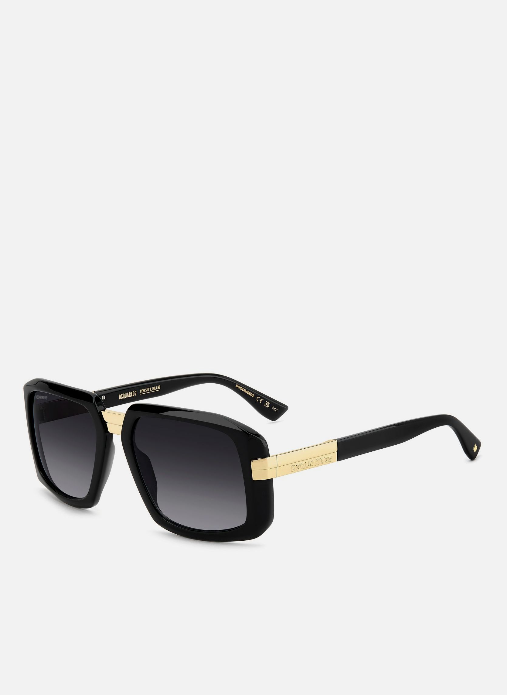 Lunettes de soleil homme noir Dsquared2 Lunettes de soleil homme noir Noir