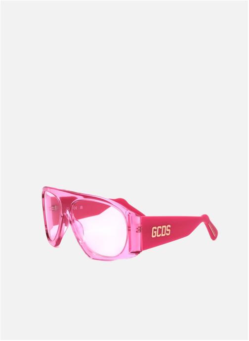 GCDS Lunettes de soleil homme rose