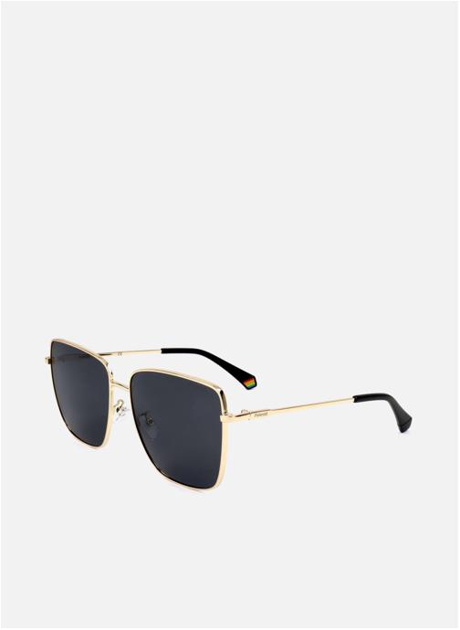 Polaroid Lunettes de soleil femme or et bronze