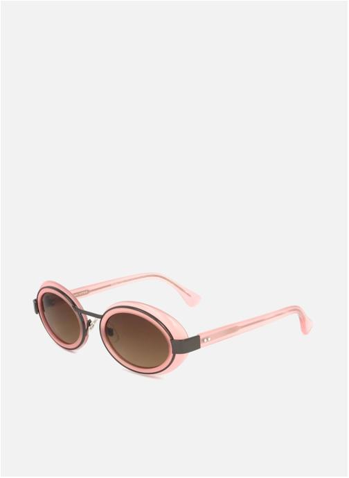 Linda Farrow Lunettes de soleil femme rose