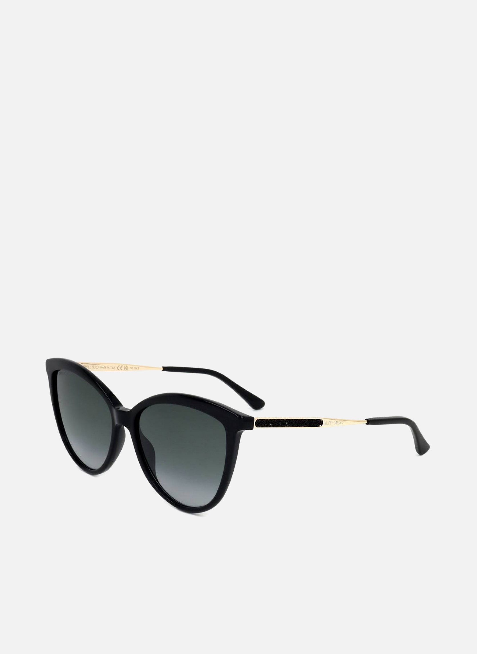 Lunettes de soleil femme noir Jimmy Choo Lunettes de soleil femme noir Noir