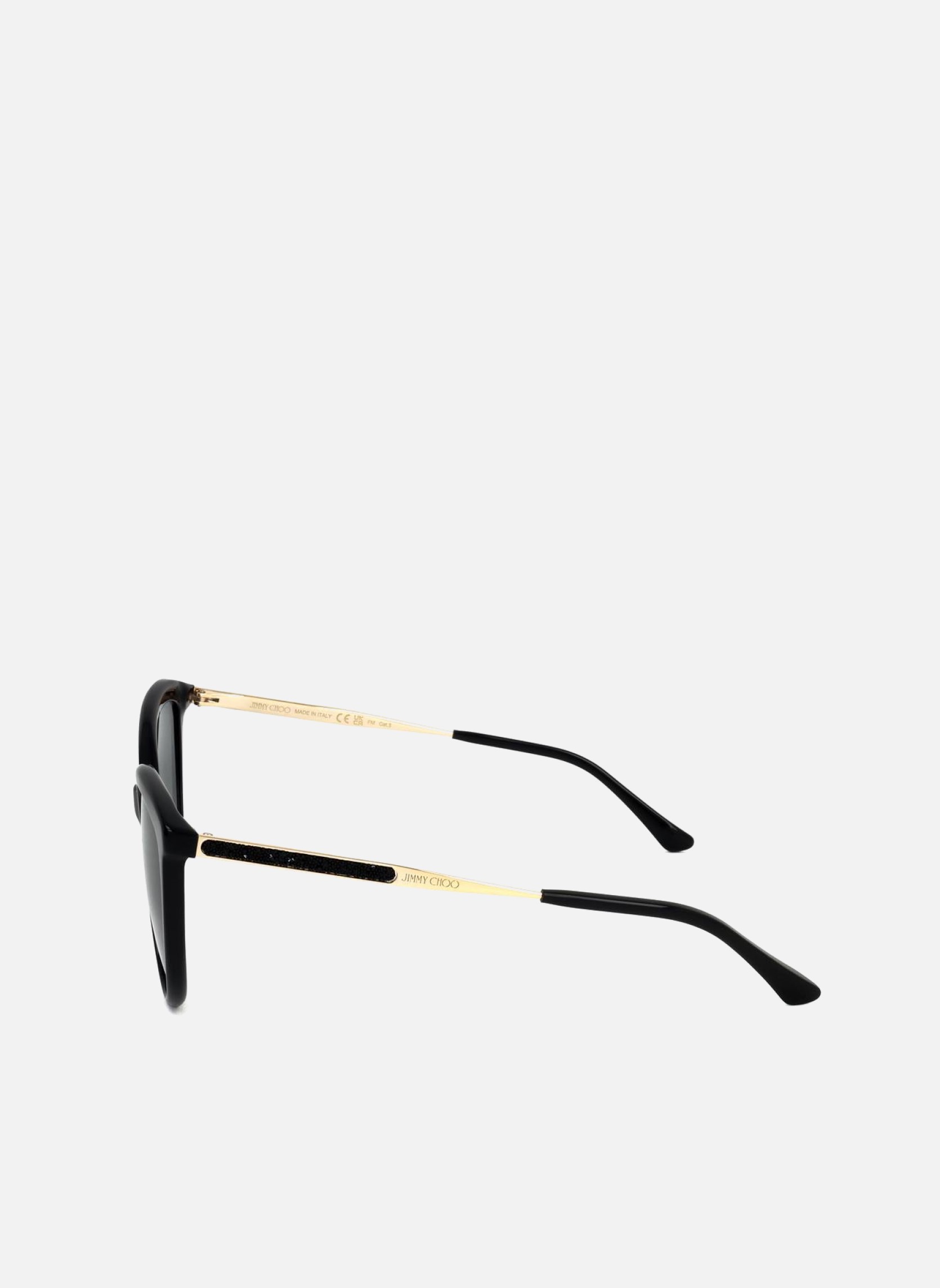 Lunettes de soleil femme noir Jimmy Choo Lunettes de soleil femme noir Noir