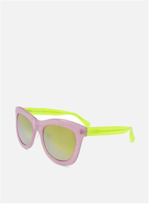 Linda Farrow Lunettes de soleil femme rose