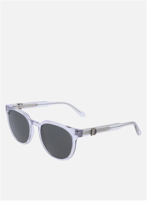 Salvatore Ferragamo Lunettes de soleil homme gris