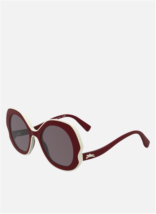 Longchamp Lunettes de soleil femme rouge