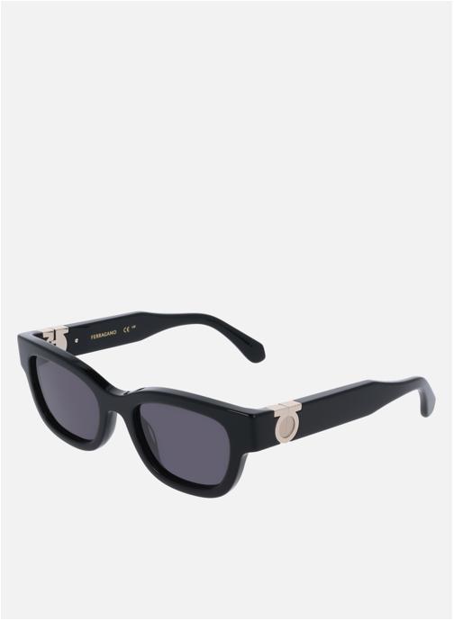 Salvatore Ferragamo Lunettes de soleil femme noir