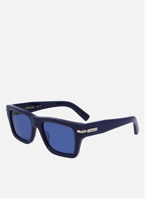 Salvatore Ferragamo Lunettes de soleil homme bleu