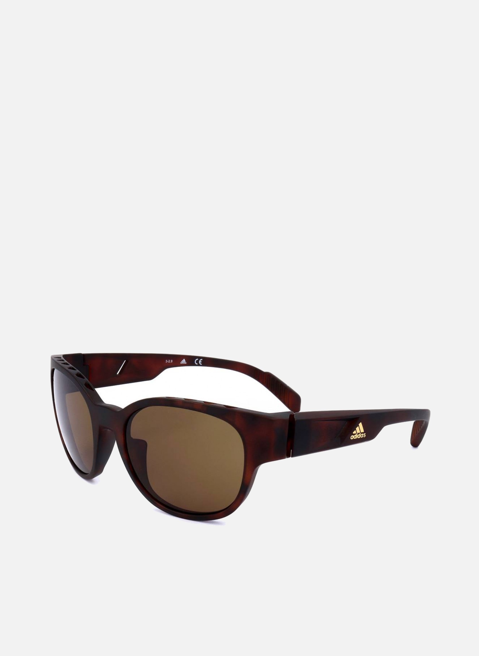 Lunettes de soleil homme marron Adidas Sport Lunettes de soleil homme marron Marron