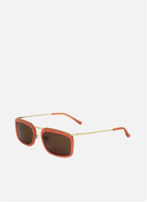 Linda Farrow Lunettes de soleil femme rouge