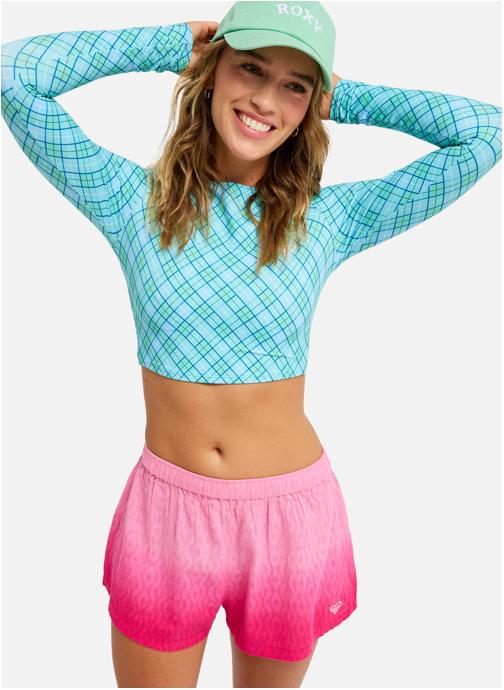 Roxy Shorts Ocean Gradient femme rose