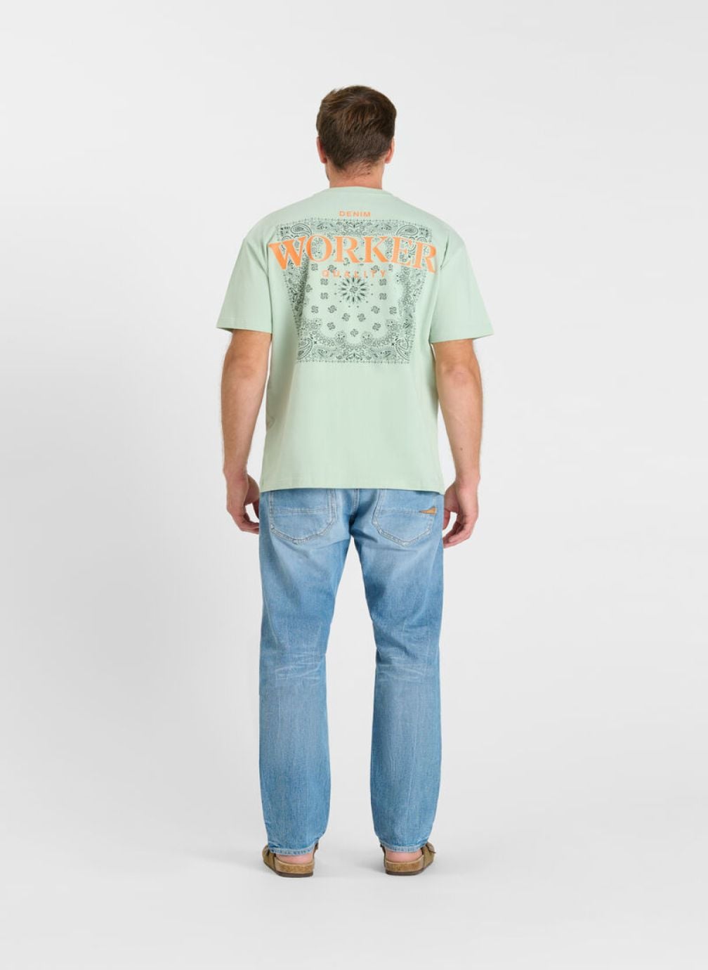 Tee-shirts Tee-Shirt WORKA Blue homme bleu Le temps des cerises Tee-shirts Tee-Shirt WORKA Blue homme bleu Bleu