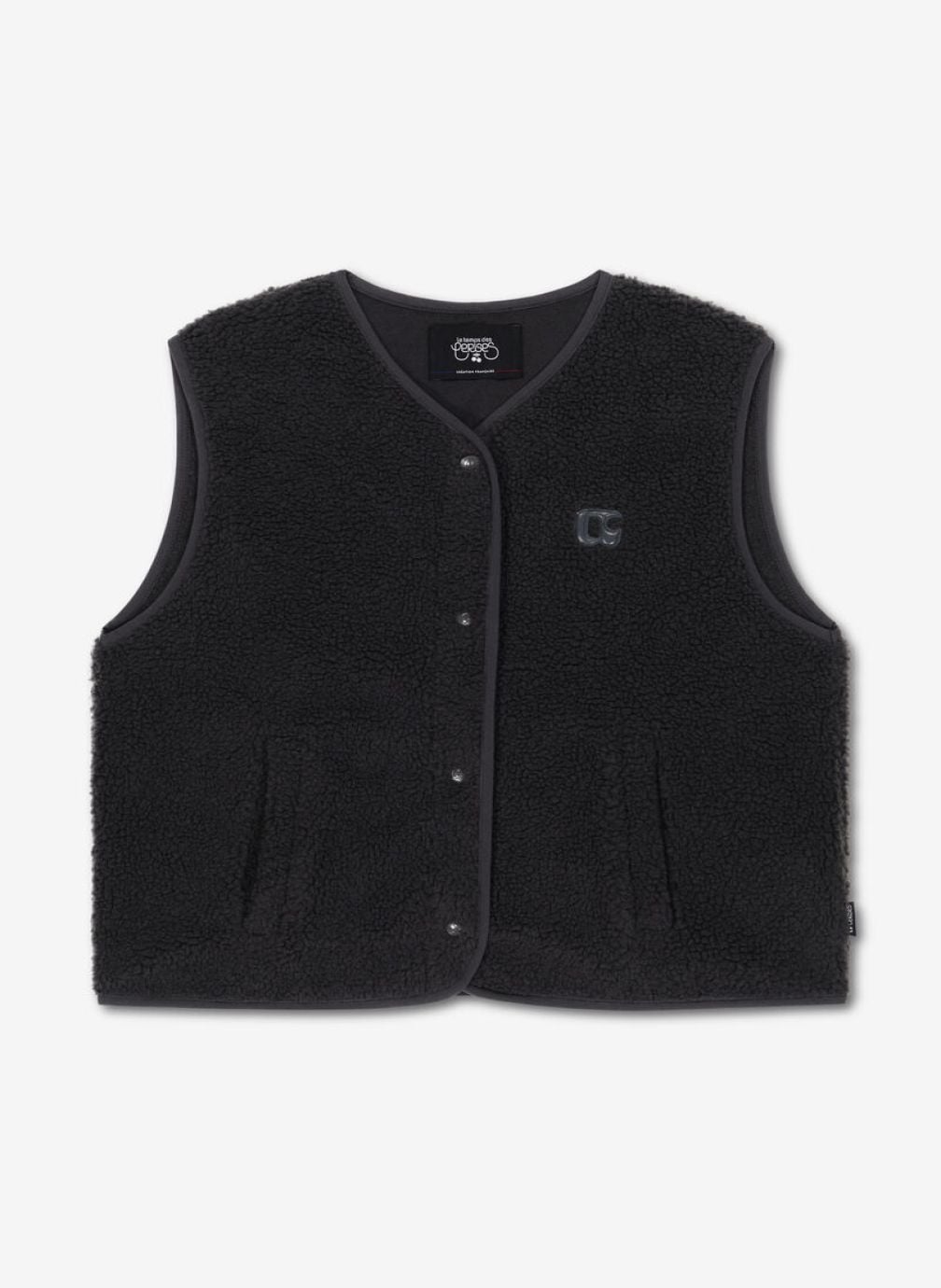Vestes Veste sans manches GUDRU Grey femme gris Le temps des cerises Vestes Veste sans manches GUDRU Grey femme gris Gris