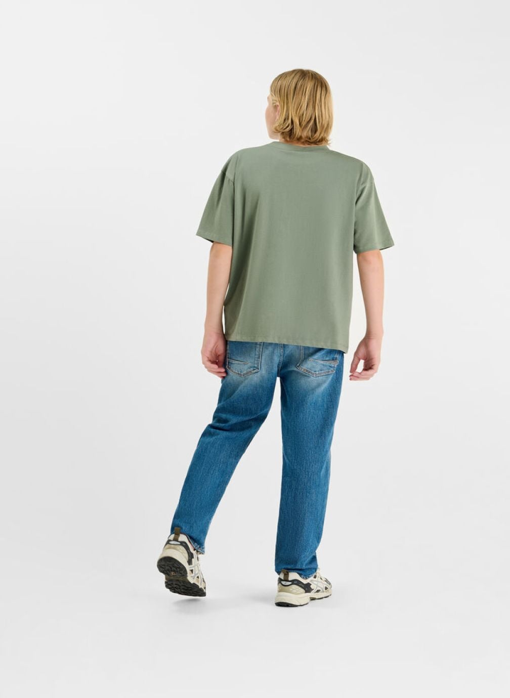 Tee-shirts Tee-Shirt PATUBO Khaki garçon vert Le temps des cerises Tee-shirts Tee-Shirt PATUBO Khaki garçon vert Kaki