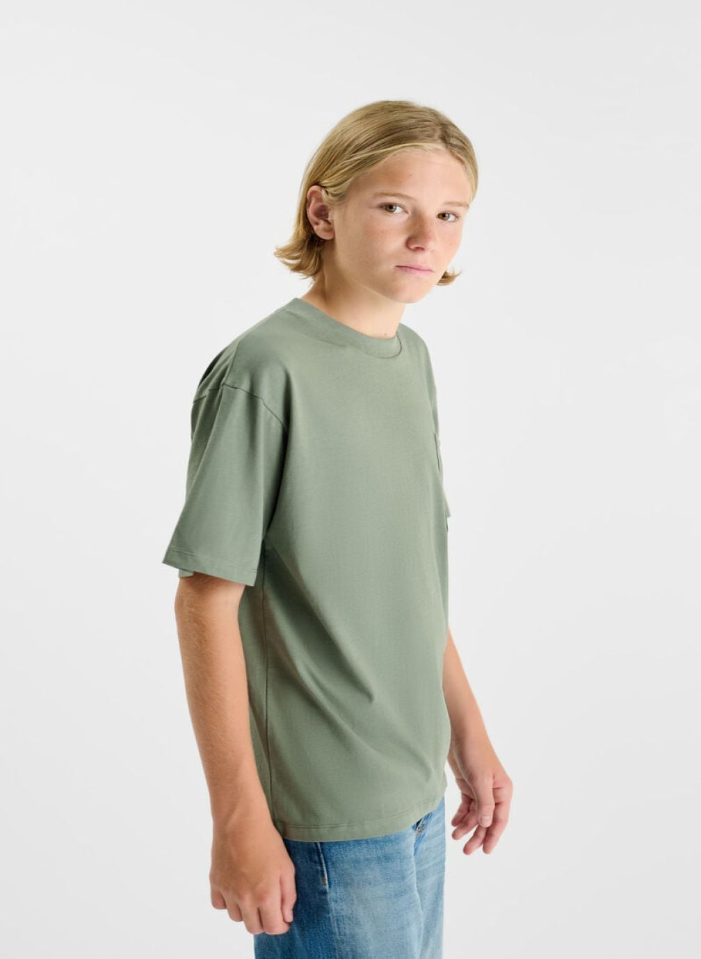 Tee-shirts Tee-Shirt PATUBO Khaki garçon vert Le temps des cerises Tee-shirts Tee-Shirt PATUBO Khaki garçon vert Kaki