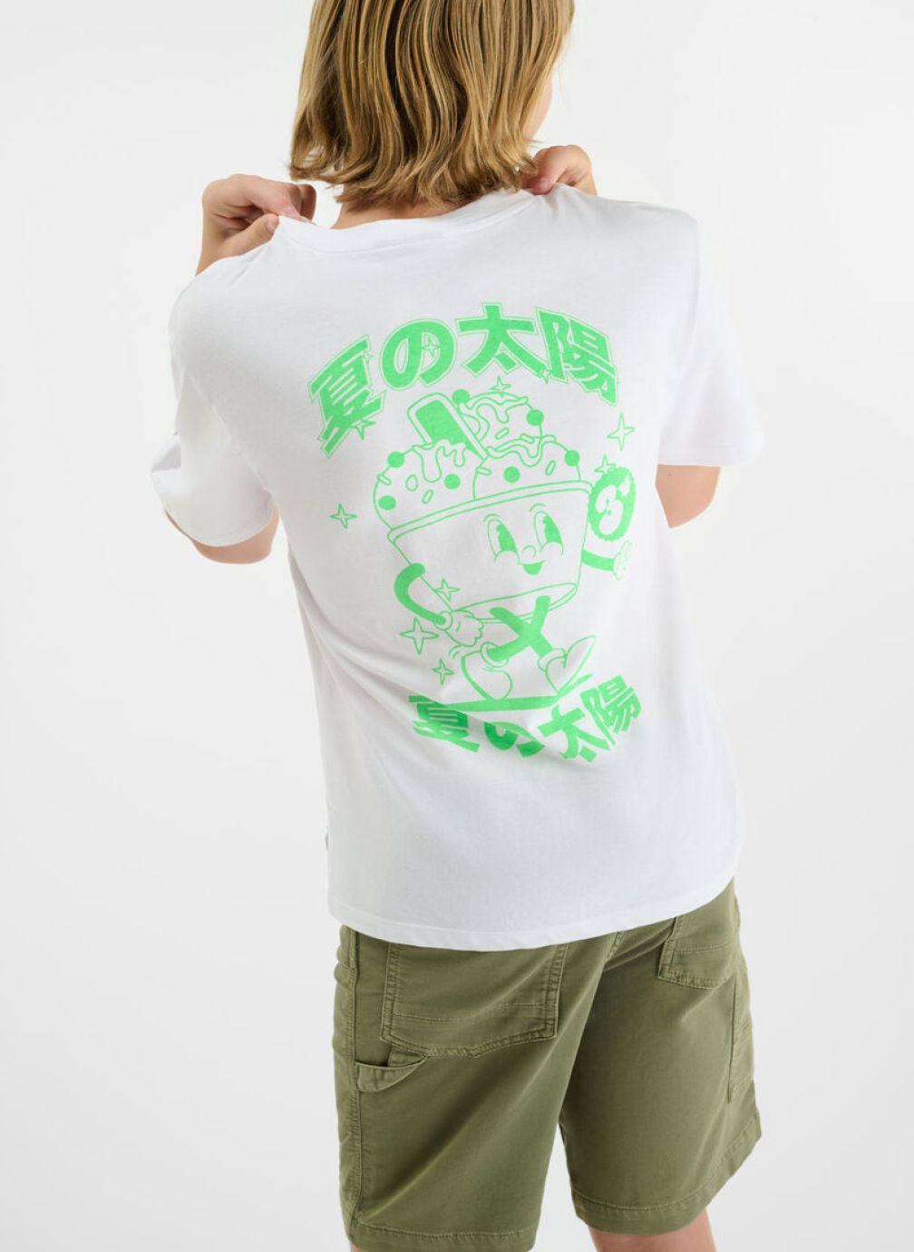 Tee-shirts Tee-Shirt DASHBO White garçon blanc Le temps des cerises Tee-shirts Tee-Shirt DASHBO White garçon blanc Blanc