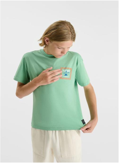 Le temps des cerises Tee-shirts Tee-Shirt WAVEBO Green garçon vert