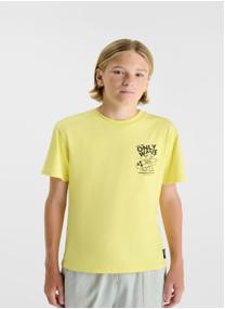 Tee-shirts Tee-Shirt LONGBO Yellow garçon jaune