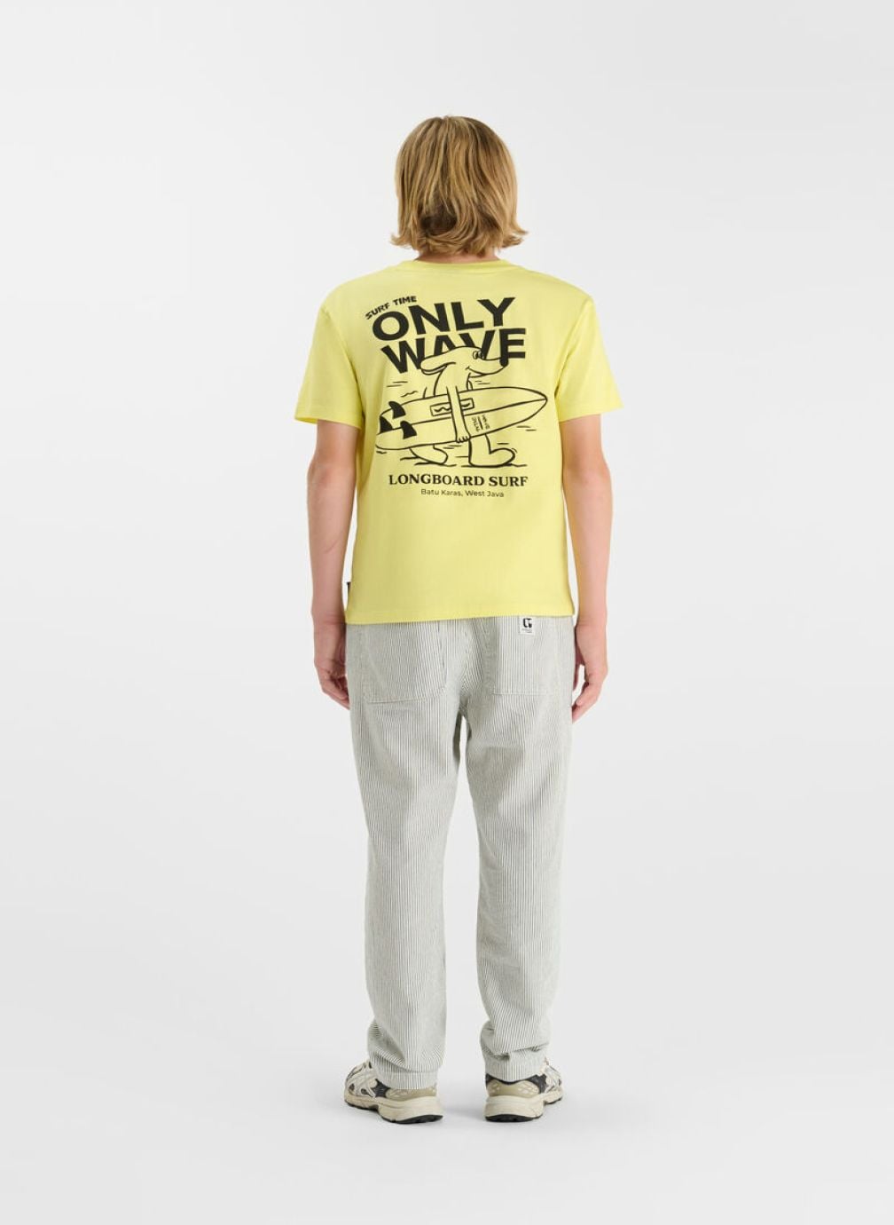 Tee-shirts Tee-Shirt LONGBO Yellow garçon jaune Le temps des cerises Tee-shirts Tee-Shirt LONGBO Yellow garçon jaune Jaune