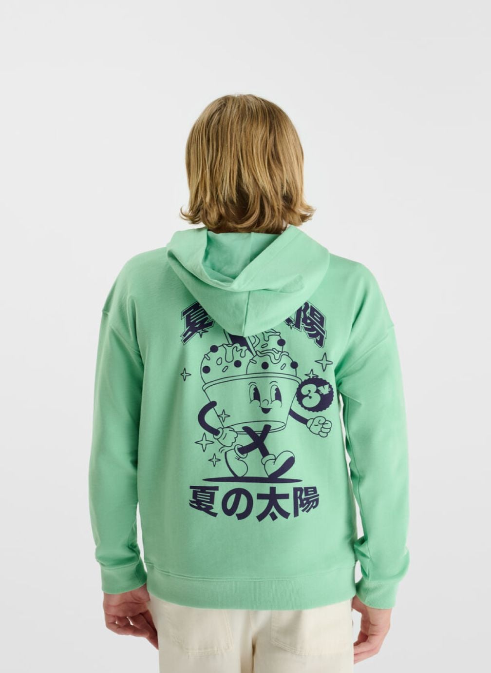 Sweats à capuche Sweat-Shirt capuche AUTABO Green garçon vert Le temps des cerises Sweats à capuche Sweat-Shirt capuche AUTABO Green garçon vert Vert
