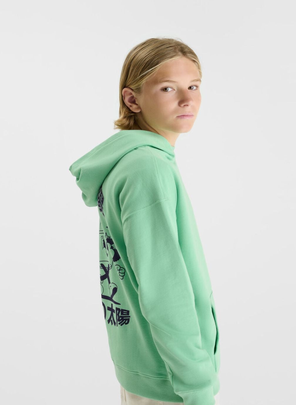 Sweats à capuche Sweat-Shirt capuche AUTABO Green garçon vert Le temps des cerises Sweats à capuche Sweat-Shirt capuche AUTABO Green garçon vert Vert