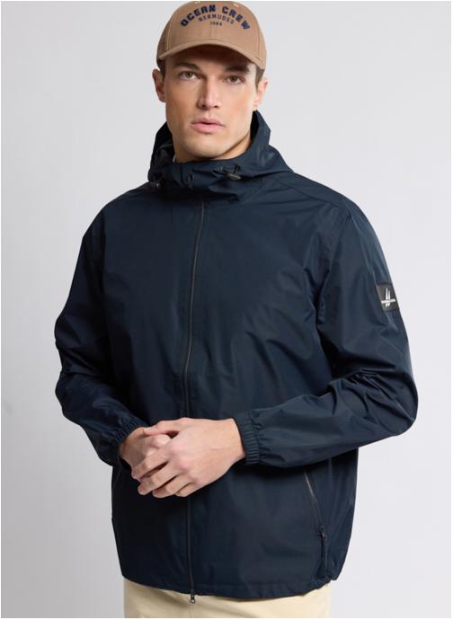 Bermudes Vestes imperméables Coupe-pluie Harmattan avocat homme bleu